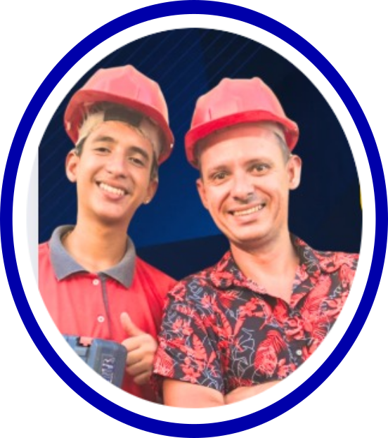 Jamil com seu filho
