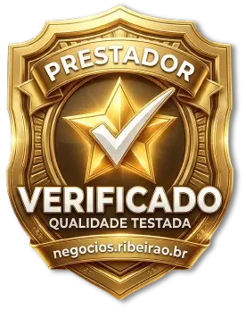 Selo Prestador Verificado Negócios Ribeirao BR